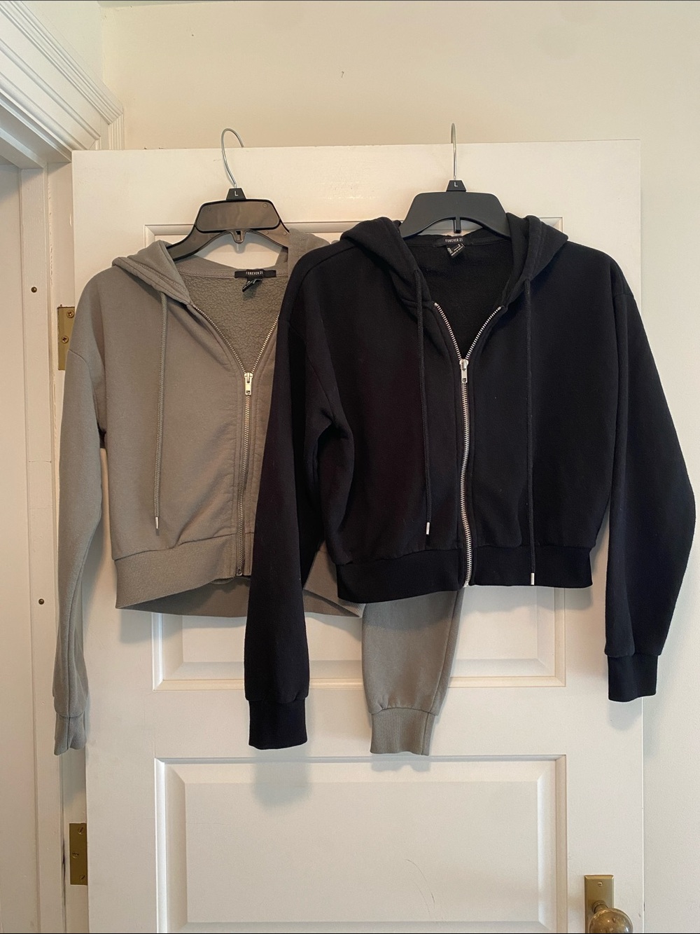 Bundle of two cropped jackets
